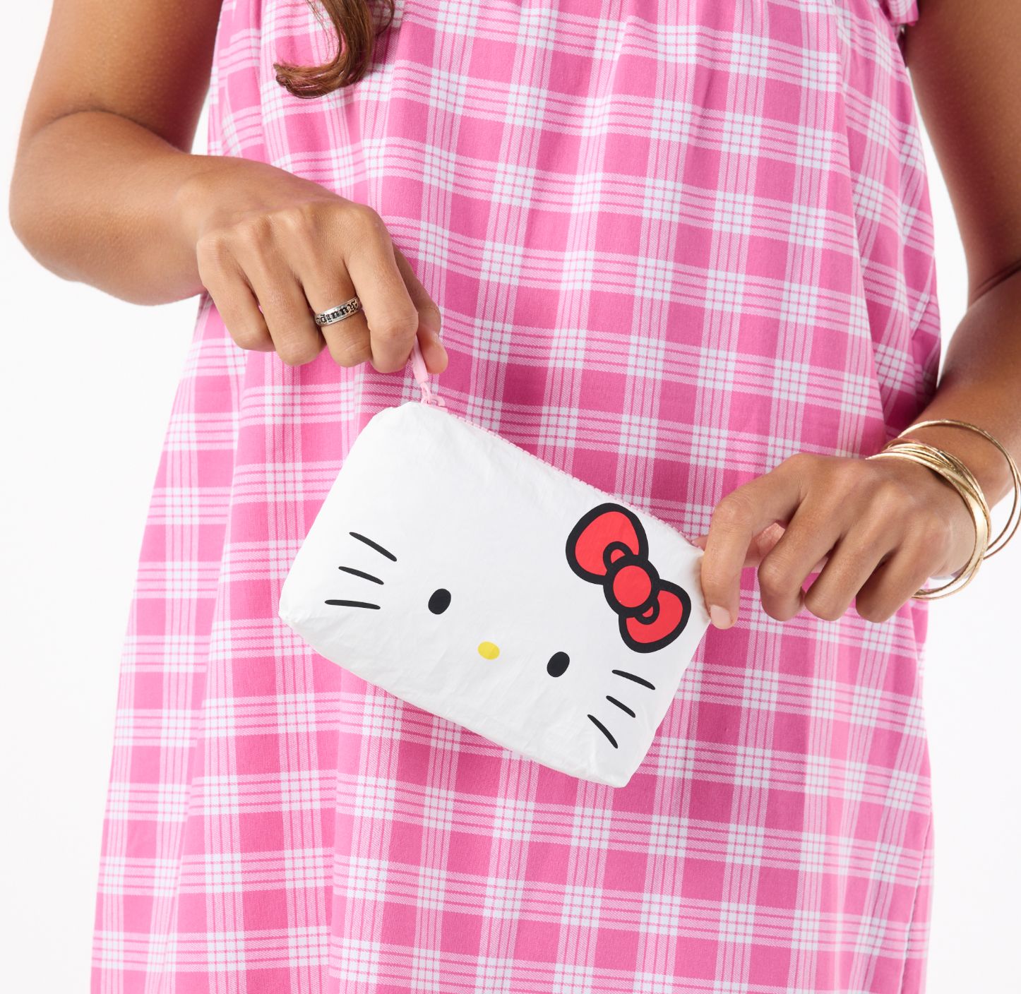 HK Kitty Face Mini Pouch 