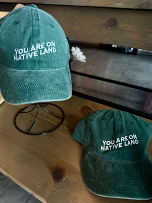 On Native Land Dad Cap