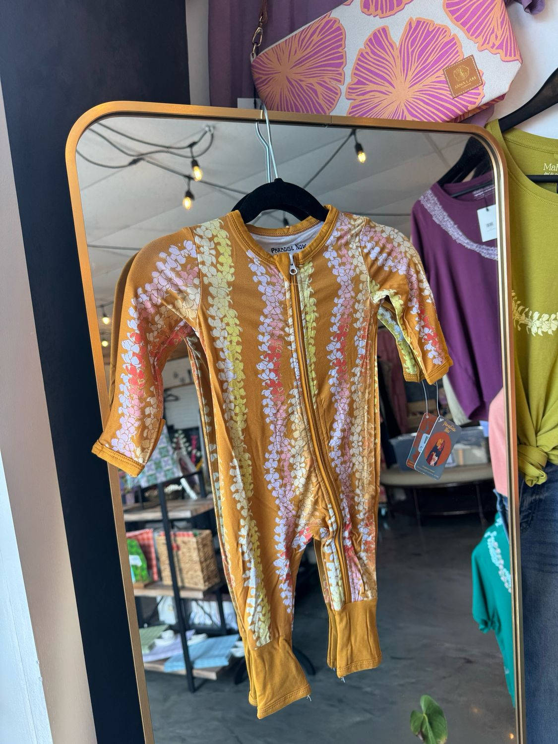 Keiki Romper In Puakenikeni