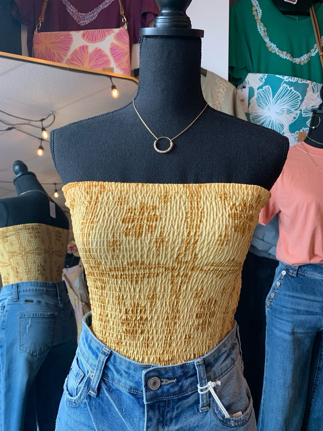 Kiki Smocked Top Pua