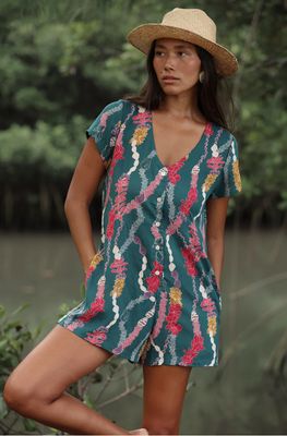 Shea Romper Shell Lei