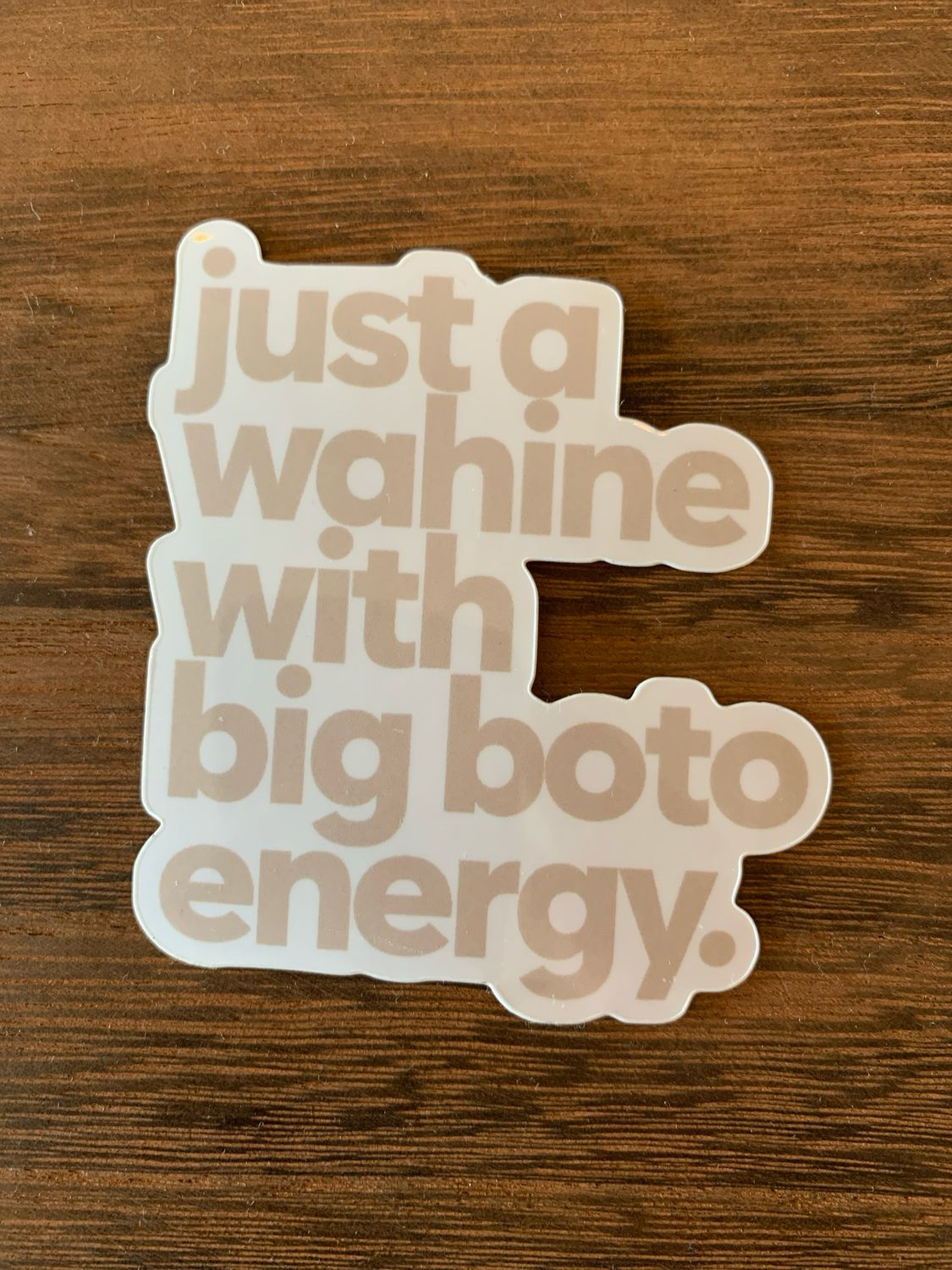  Wahine BBE Sticker