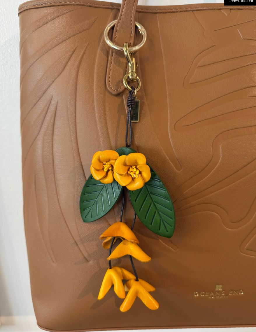 Puakenikeni Vegan Leather Charm