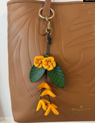 Puakenikeni Vegan Leather Charm