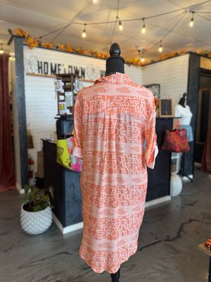 Women's Shirt Dress - Miter