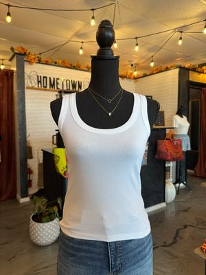 Rowe Scoop White Tank