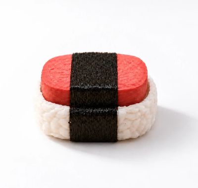Spam Musubi Clicker Keychain
