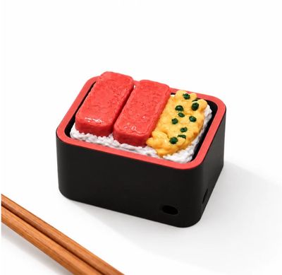 Breakfast Bento Clicker Keychain
