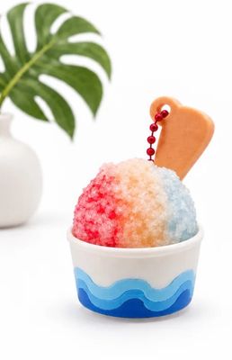 Shave Ice Clicker Keychain
