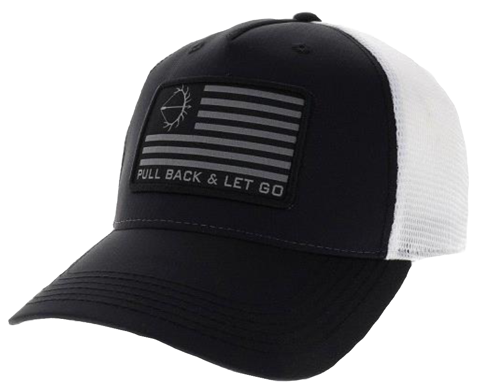 Mid Pro Velcro-back with Flag Patch - Black
