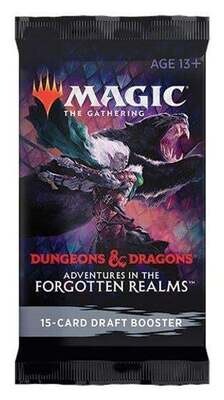 magic the gathering:adventures in the forgotten realms draft booster pack