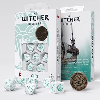 Witcher Dice Set Ciri The Law of Surprise (8pc)