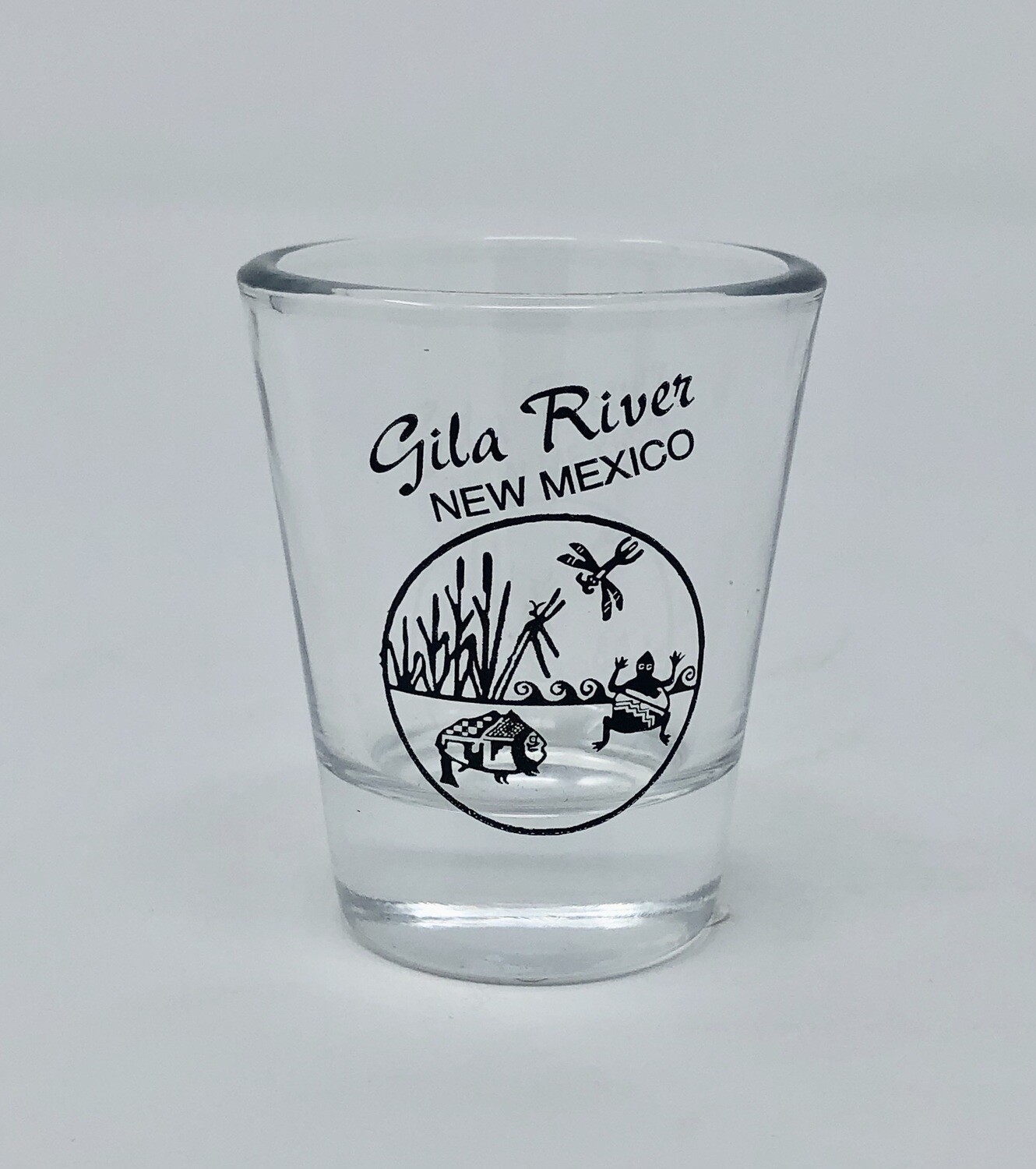 Gila River Shot Glass