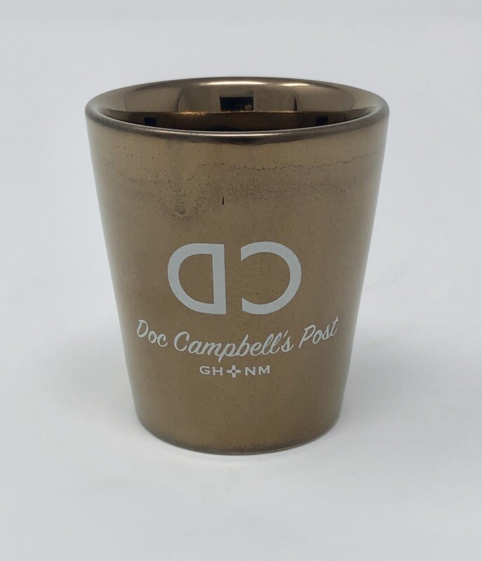 Gold Glaze Logo Shot Glass