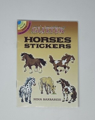 Glitter Horses Stickers