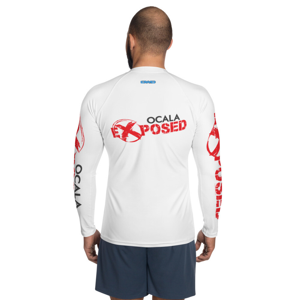 Ocala.Exposed Men's Rash Guard