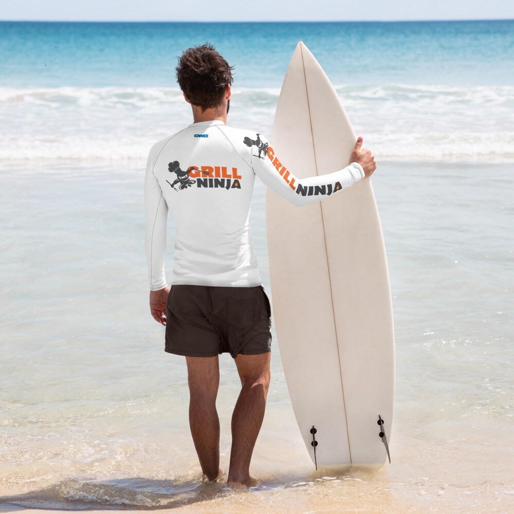 Grill Ninja Men's Rash Guard