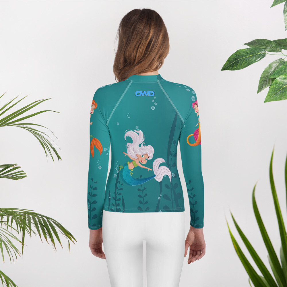MERMAID Youth Rash Guard
