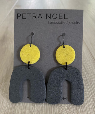 Clay Earrings, Contemporary