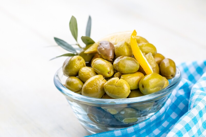 Hatay Cracked Crushed Olive
