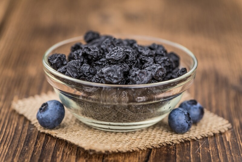 Dried Blueberries (Unsweetened)