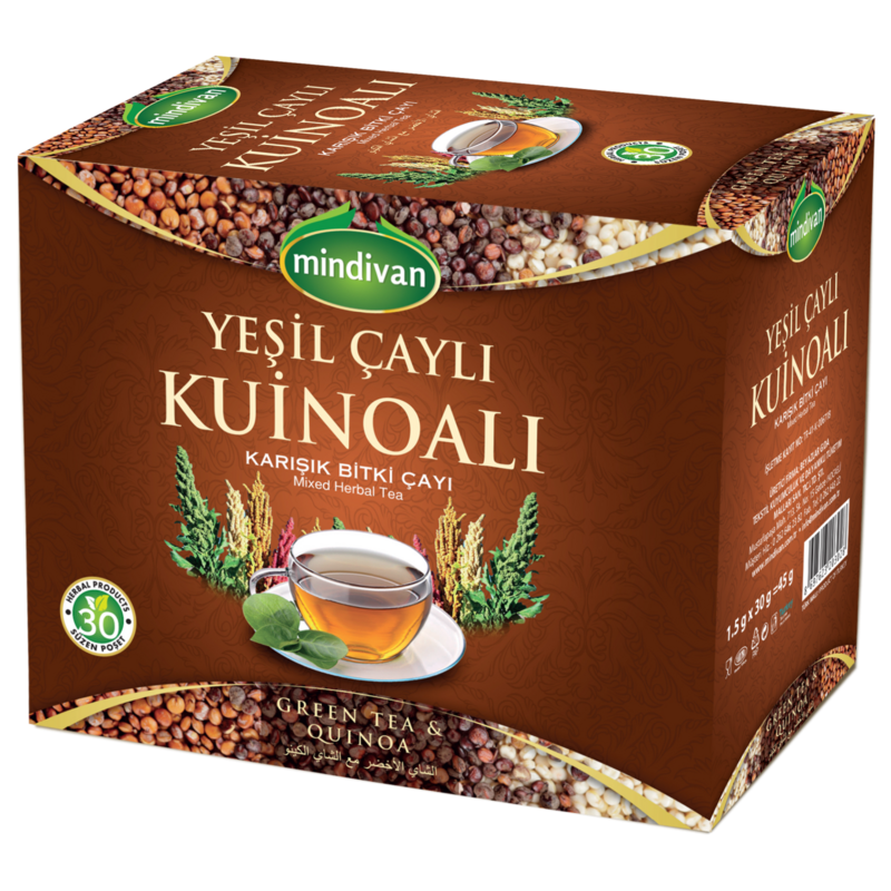 Yeşil Çaylı Kinoa Çayı