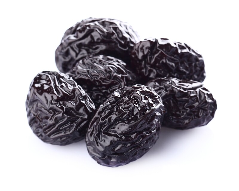 Prunes with seed