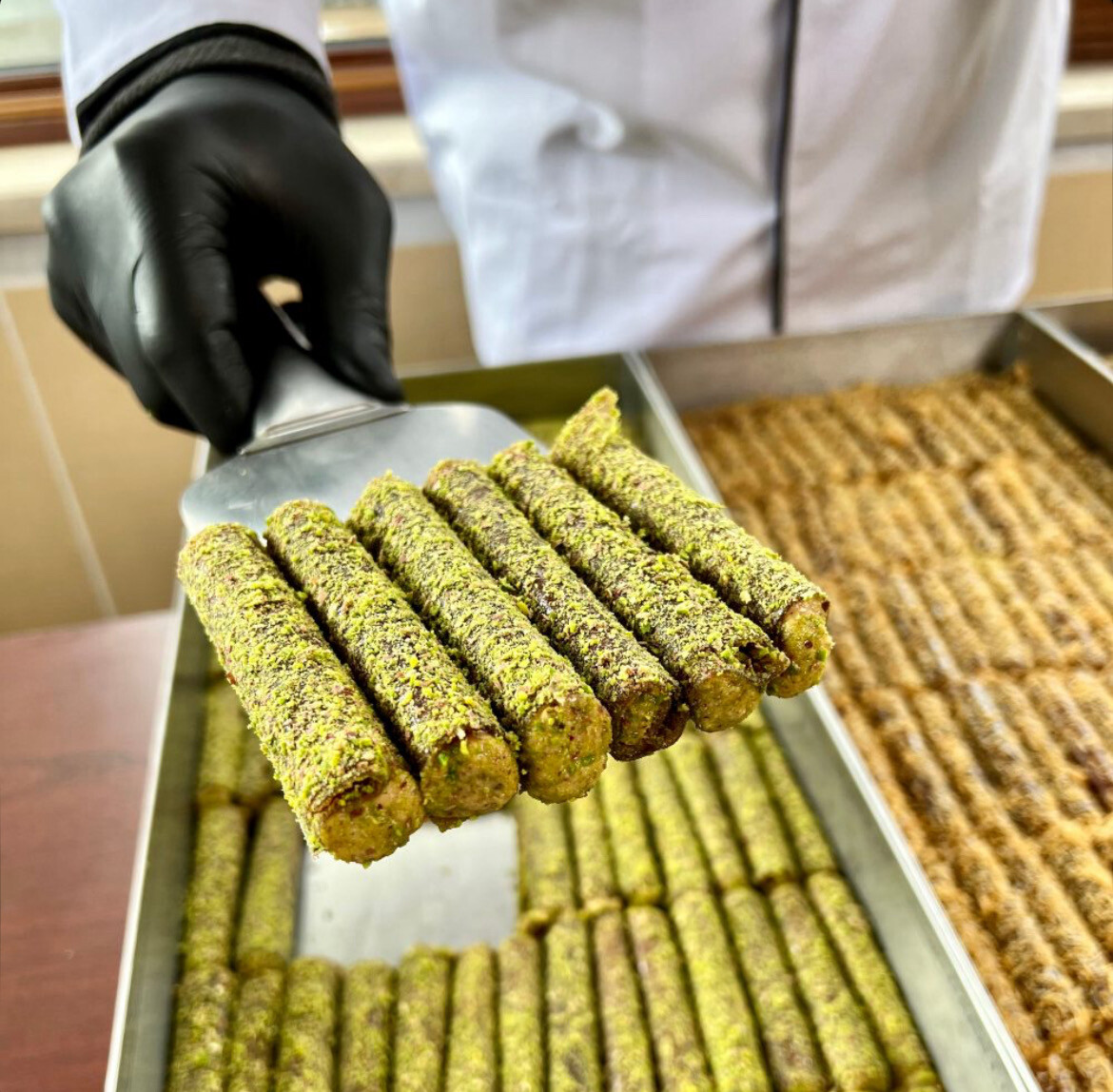 Rolled Pestil with Pistachio