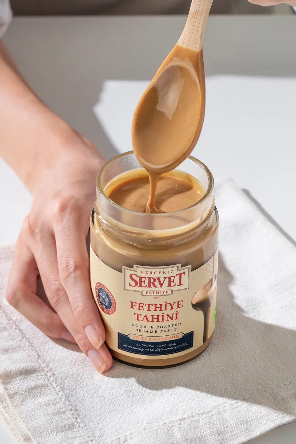 Servet Çifte Kavrulmuş Taze Fethiye Tahini