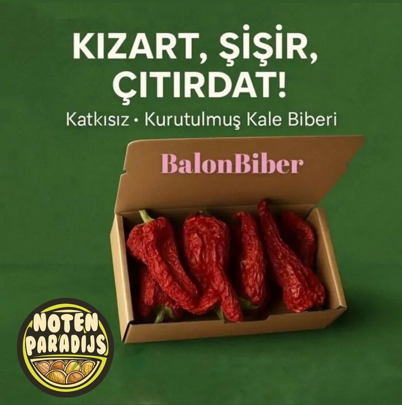 Denizli Kale Biberi (Balon Biber) 10 lu