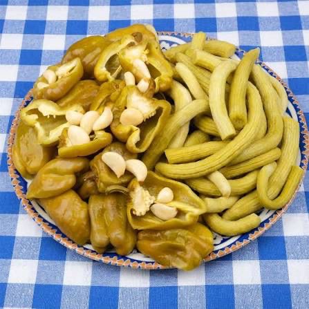 Pickled Acur &amp; Spicy Peppers