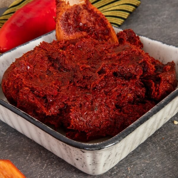 Antep Style Sweet Pepper Paste (Homemade)
