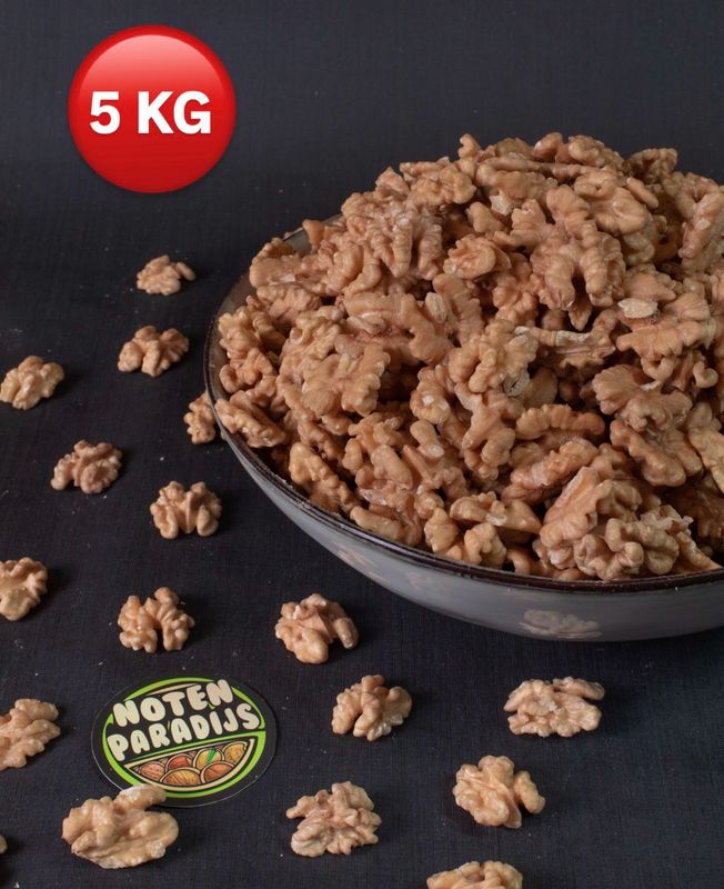 Extra White Walnut Kernels Butterfly Halves 5KG