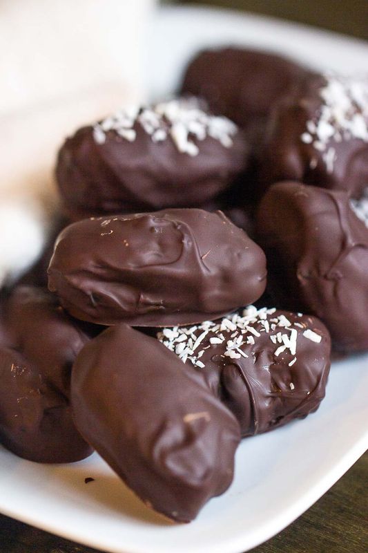 Dark Chocolate Covered Dates
