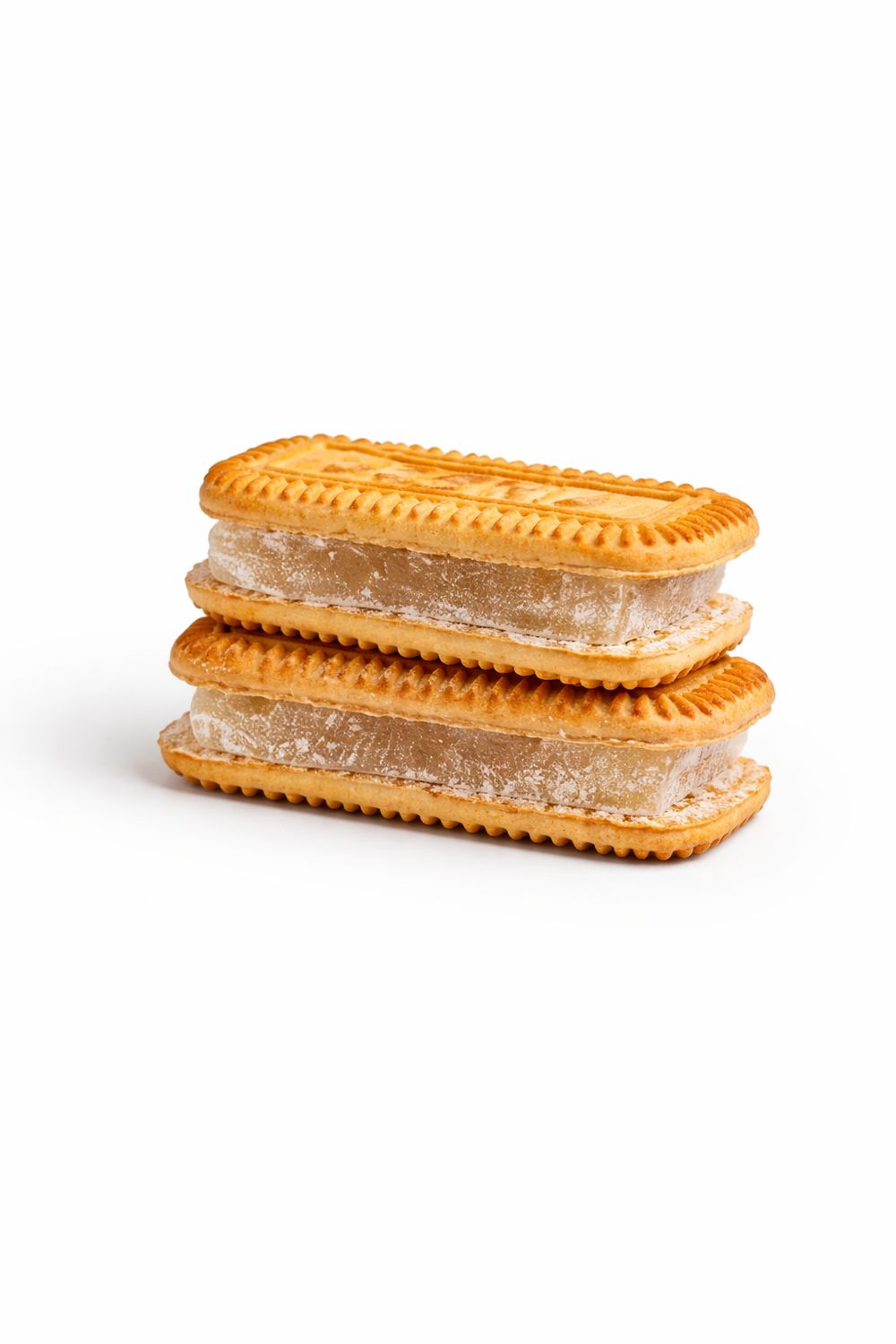 Mini Biscuit Sandwich with Turkish Delight