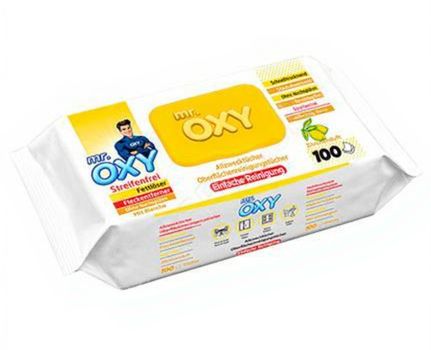 Mr. Oxy: Multi-Purpose Cleaning Wipes (Lemon Scent)