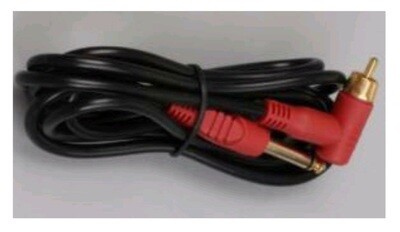 90 Degree Rca clipcord 6 ft.