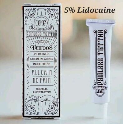 Painless Tattoo numbing cream 10g.