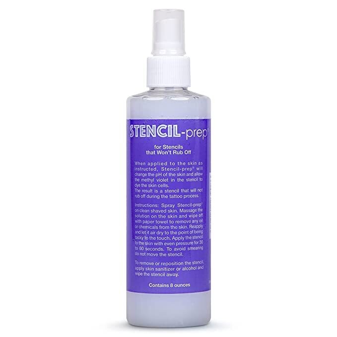 Stencil Prep 8oz bottle