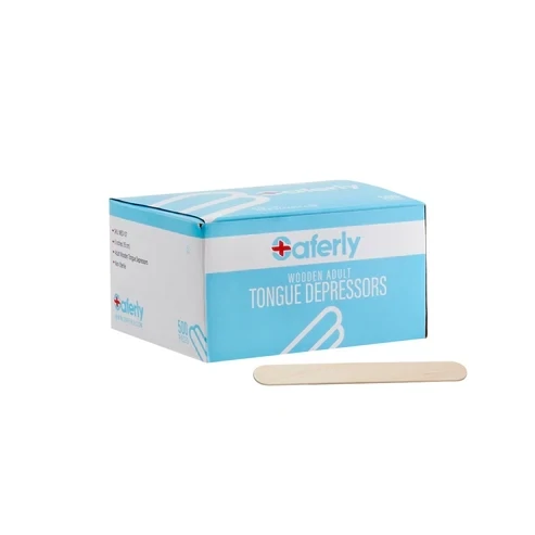 Saferly tongue depressors
