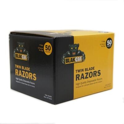 Black Cat  Razors 50ct.