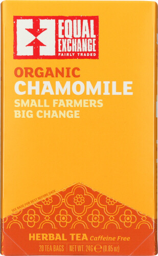 EQUAL EXCHANGE TEA CHAMOMILE ORGANIC