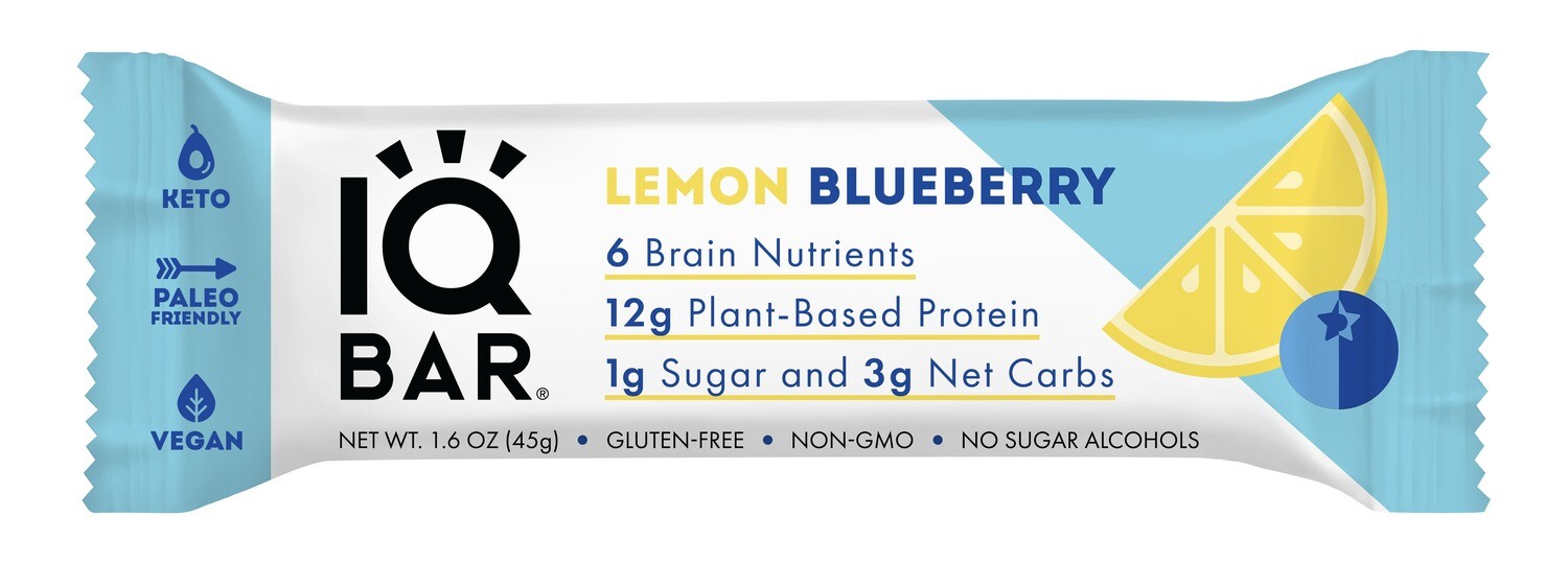 IQBar Lemon Blueberry