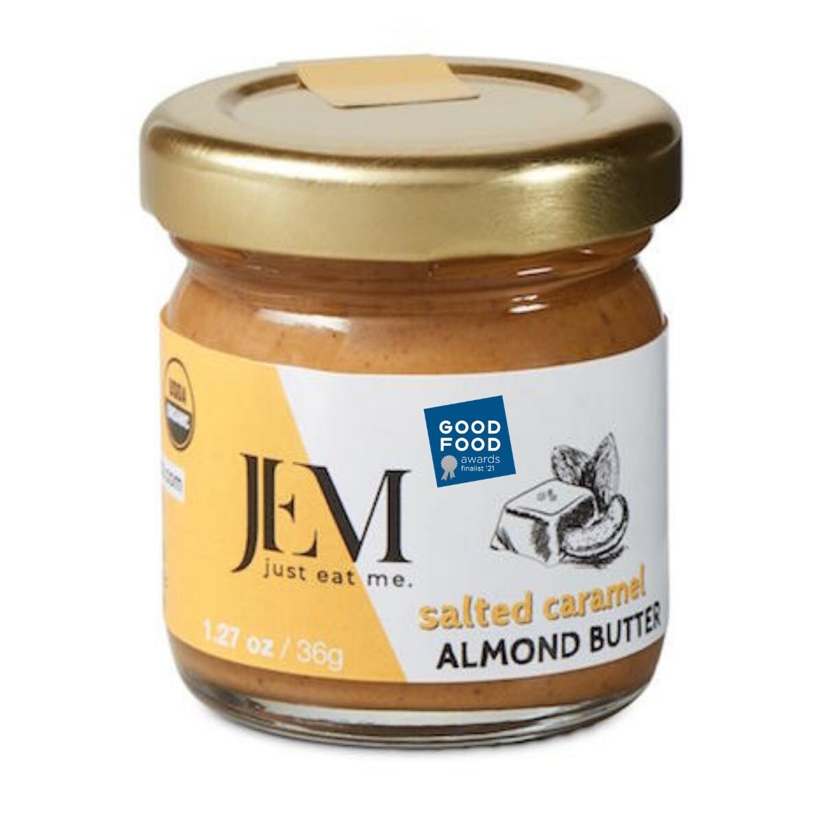 JEM Organics Salted Caramel Almond Butter Mini