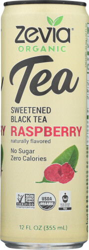 Zevia Tea Black Raspberry Org