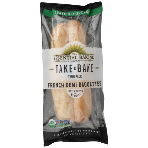 THE ESSENTIAL BAKING COMPANY BAGUETTE FRENCH TAKE BAKE