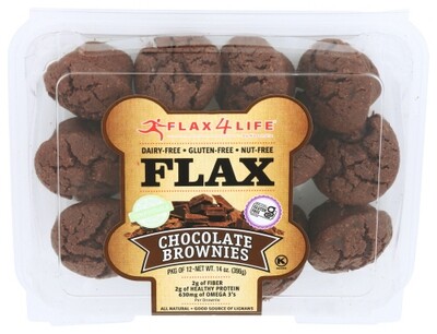 FLAX4LIFE Brownie MINI GF FLAX CHOCOLATE