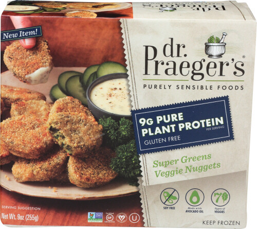 Dr. Praeger's Super Greens Veggie Nuggets