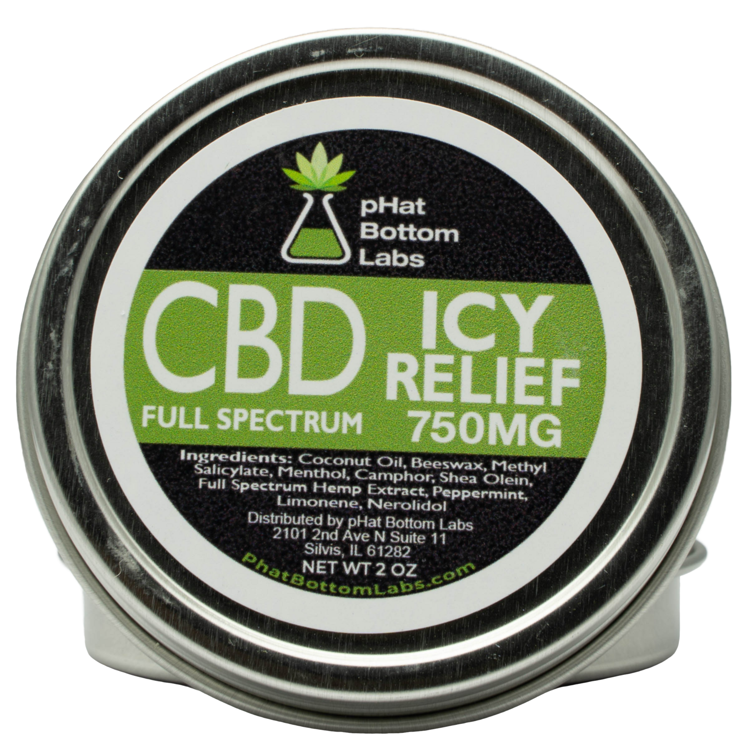 pHat Bottom CBD Icy Relief Cooling Gel 750mg