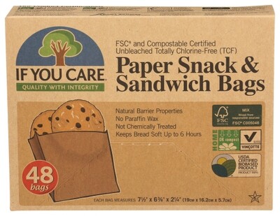 IF YOU CARE SANDWICH BAG